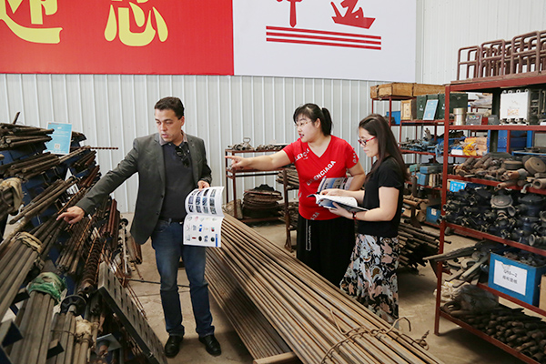 Warmly Welcomes Colombian Merchants To Visit China Coal Group For Purchase Steel Material