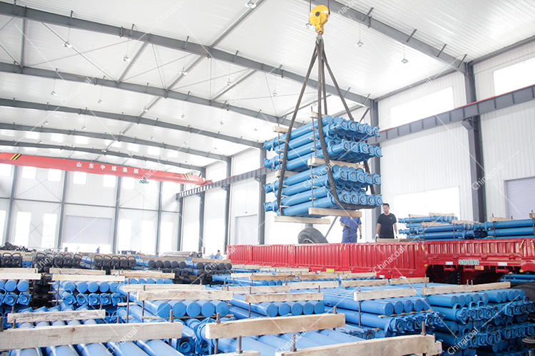 China Coal Group Send A Batch Mine Single Hydraulic Prop To Hunan